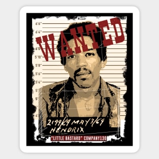 Wanted H. Sticker